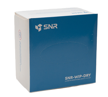 Сухие безворсовые салфетки SNR-WIP-DRY