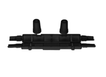 Мини-муфта для защиты места сварки FTTH кабеля, черная