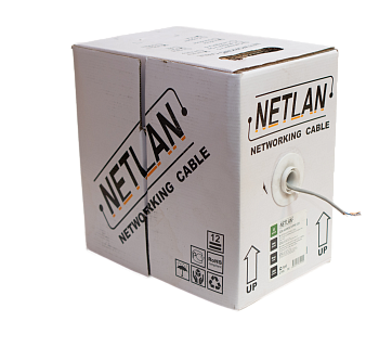 Кабель «витая пара» NETLAN U/UTP (2 пары) 