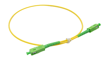Патчкорд SC(APC)-SC(APC) G.657A1 3mm simplex LSZH - 0,5m