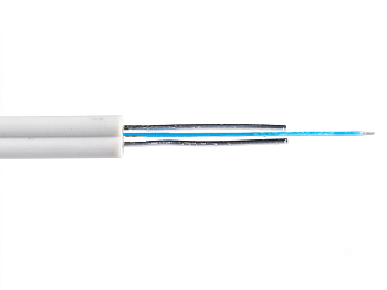 Кабель оптический WT-FTTH  1 волокно, 2 стальки