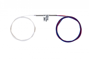 Сплиттер FBT 1/2 20/80 steel tube, 1310/1490/1550 nm, 9/125 1m, 0,9 mm no connectors