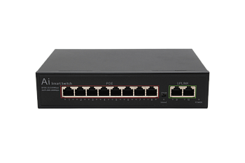 Коммутатор TNC 100-8FP2F 10 Port 10/100M POE Switch （8+2 Built-in)