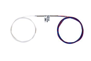 Сплиттер FBT 1/2 20/80 steel tube, 1310/1490/1550 nm, 9/125 1m, 0,9 mm no connectors