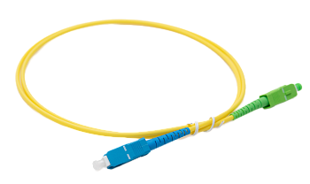 Патчкорд SC(APC)-SC(UPC) G.657A 3mm simplex LSZH - 1m