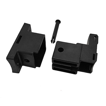 Пластиковый кронштейн для крепления муфт на опорах ККМ-П  