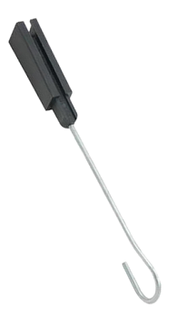 H15 (0,6 кН) Зажим анкерный для круглого дроп кабеля 3-6мм , плоского 2-7мм