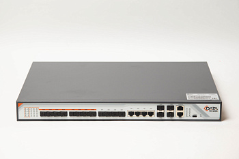 Оптический линейный терминал C-Data EPON OLT FD1208S-B1 (8*GEPON порт, 4 комбо-порта SFP/RJ-45, 2*SFP+ порт, 2 БП АС-220, 1 порт BBU резервного питания 48VDC)