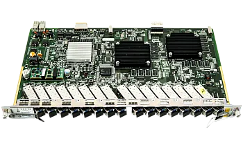 Линейная плата ZTE GFBH, 16 портов XGPON в комплекте с SFP C+