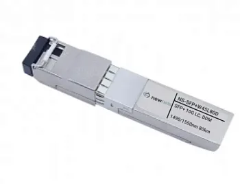 Оптический трансивер NS-SFP+W45L80D, 10G Tx/Rx:1490/1550nm 80km, LC, DDM