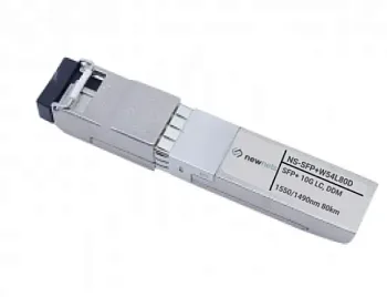 Оптический трансивер NS-SFP+W54L80D, 10G Tx/Rx:1550/1490nm 80km, LC, DDM