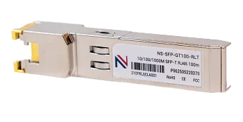 Медный трансивер SFP-G-T100-RLT Base-T, RJ-45, 10/100/1000MB, 100m (Realtek)