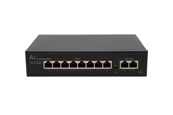 Коммутатор TNC 100-8FP2F 10 Port 10/100M POE Switch （8+2 Built-in)