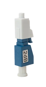 Аттенюатор LC(UPC) на 2дБ (Male-Female) пластик	